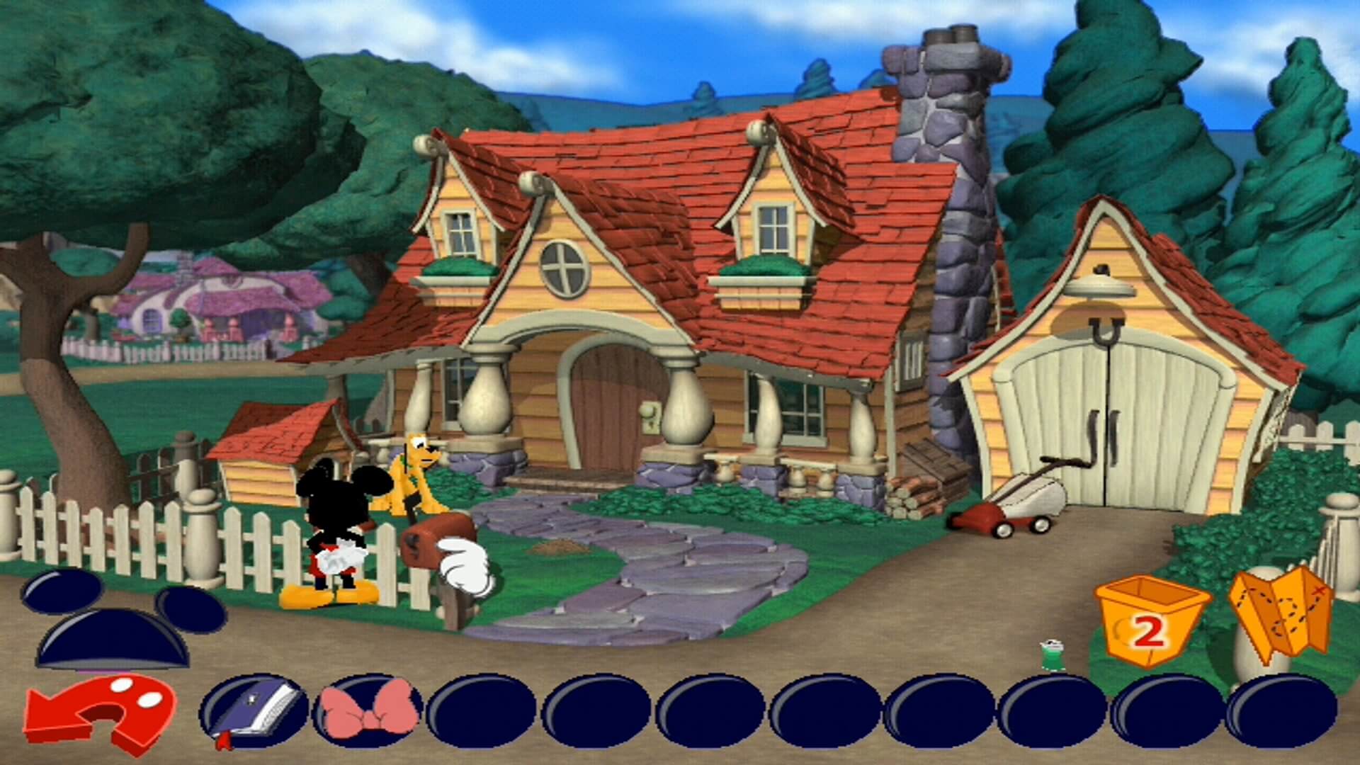 Disney's Mickey Saves the Day 3D Adventure - геймплей игры Windows